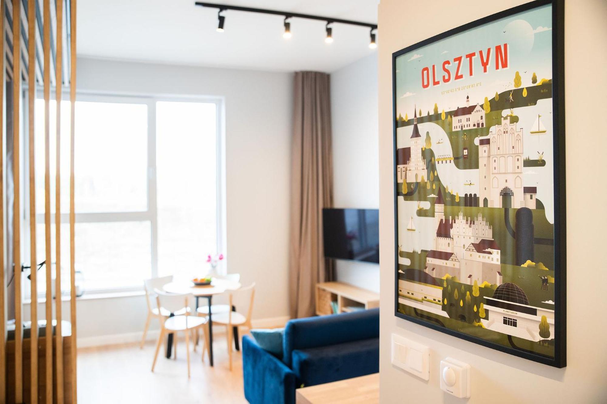 Apartament Ukiel Park 3 Przy Plazy Miejskiej - Free Parking,Fv Олщин Екстериор снимка